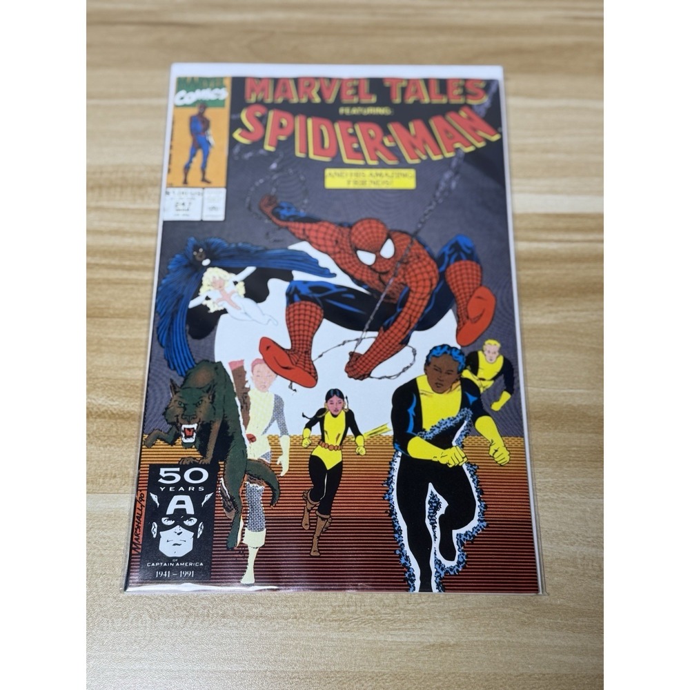 Marvel Tales #247 Spider-Man Cloak & Dagger Marvel Comics 1991